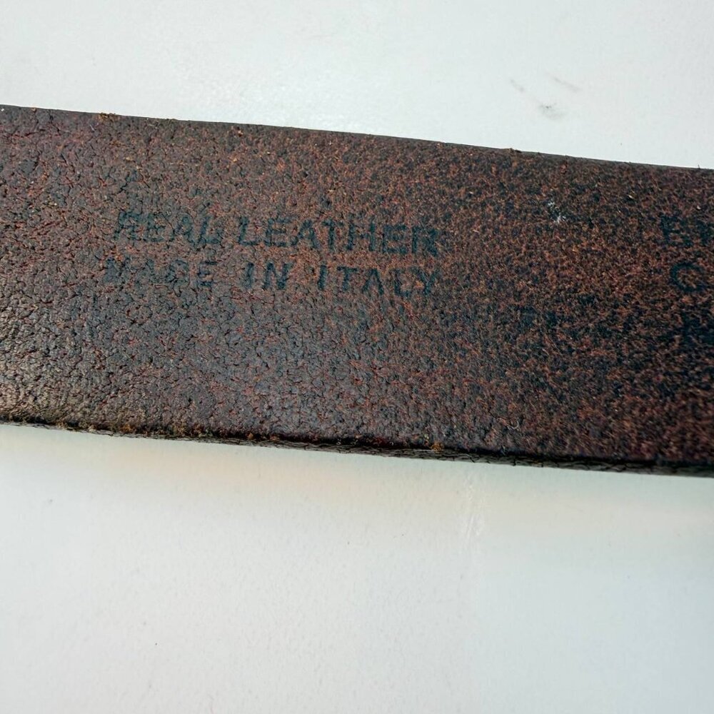 Men’s Ted Baker London Leather Belt – Made in Italy – Size 34 (110 cm) - Picture 8 of 13